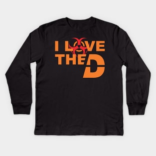 I Love The D Kids Long Sleeve T-Shirt